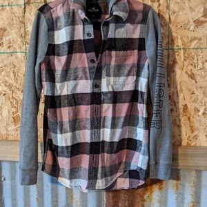 Brand new Hollister button up flannel